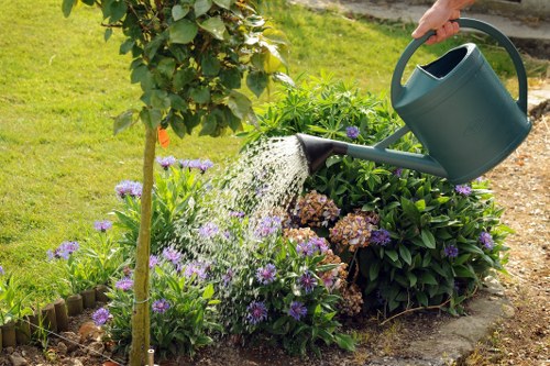 Pest management in a well-kept garden